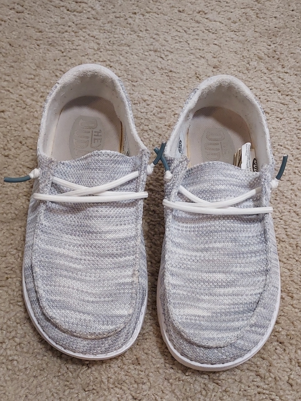 Hey, Dudes In Glacier Grey SIZE( 6)